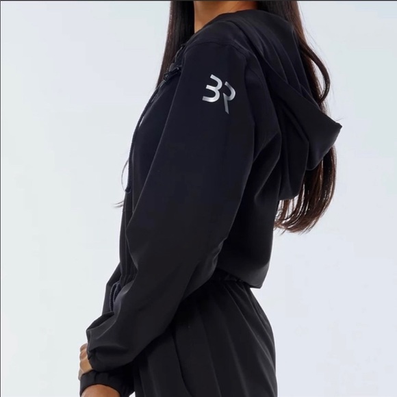 BIOROMPER BLACK HOODED JUMPSUIT UNISEX XL - Picture 5 of 9